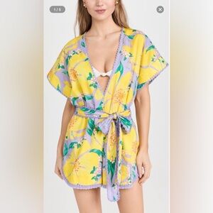 Farm Rio Pietra Floral Romper